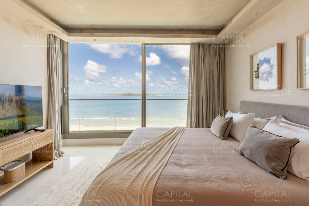 Apartamento ID.39387 - Fendi Chateau Departamento Primera Fila en Playa Mansa de Punta del este en Alquiler