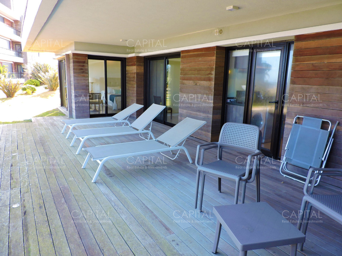 Apartamento ID.37063 - Selenza frente al mar en Manantiales con piscina y parrillero