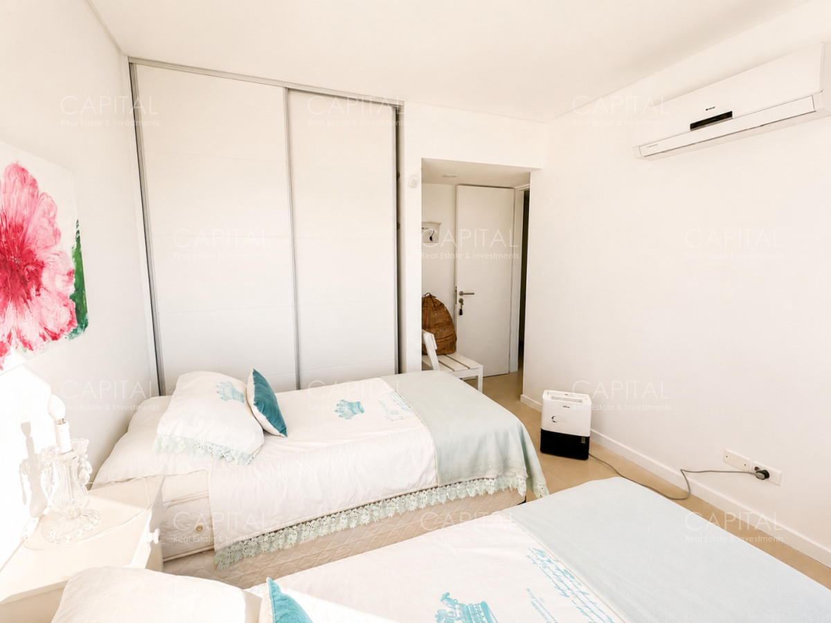 Apartamento ID.37131 - Palcos de Manantiales 3 dormitorios con parrillero y vista al mar
