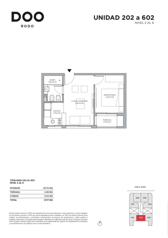 Apartamento ID.38973 - Apartamento Venta 1 dormitorio Cordon