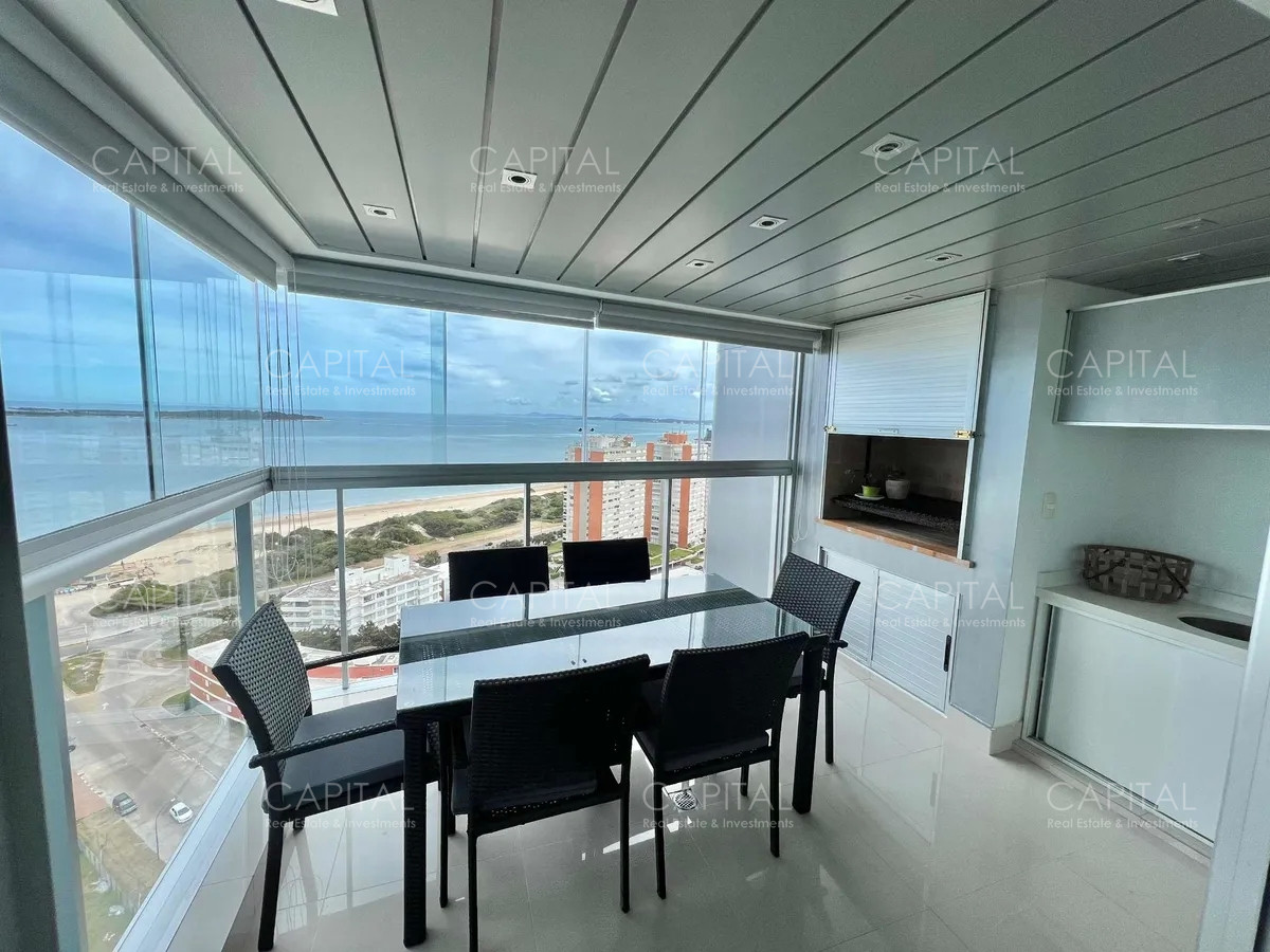 Apartamento ID.33479 - Apartamento en Miami Boulevard de dos dormitorios en venta, Punta del Este, Playa Mansa