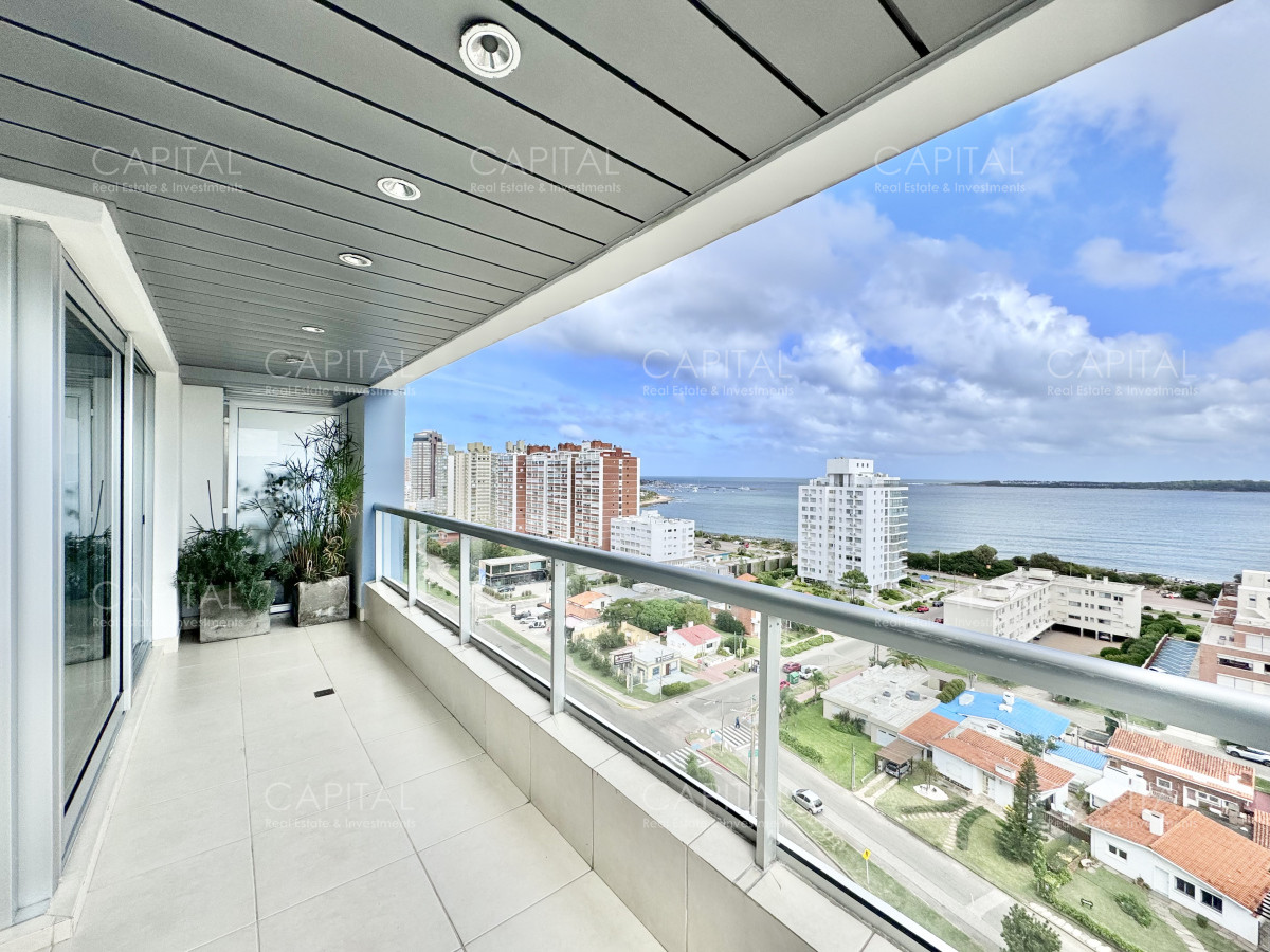 Apartamento ID.38165 - Apartamento de dos dormitorios en alquiler en playa mansa punta del este
