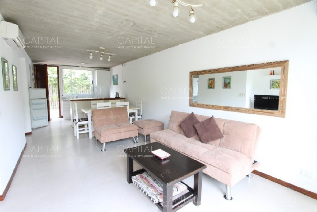 Mananatiales departamento 2 dormitorios con jardín y parrillero  - CCP36748A