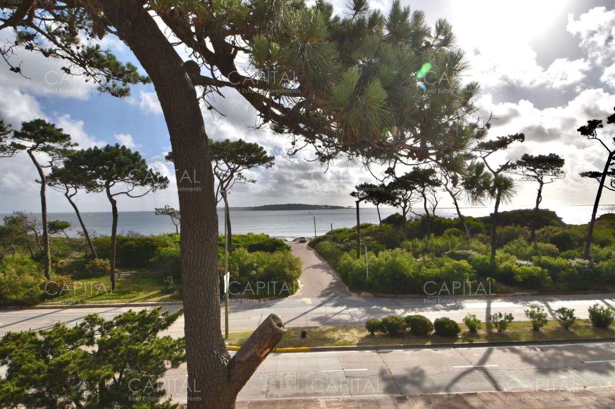 Apartamento ID.35503 - Apartamento de dos dormitorios con vista al mar en Playa Mansa