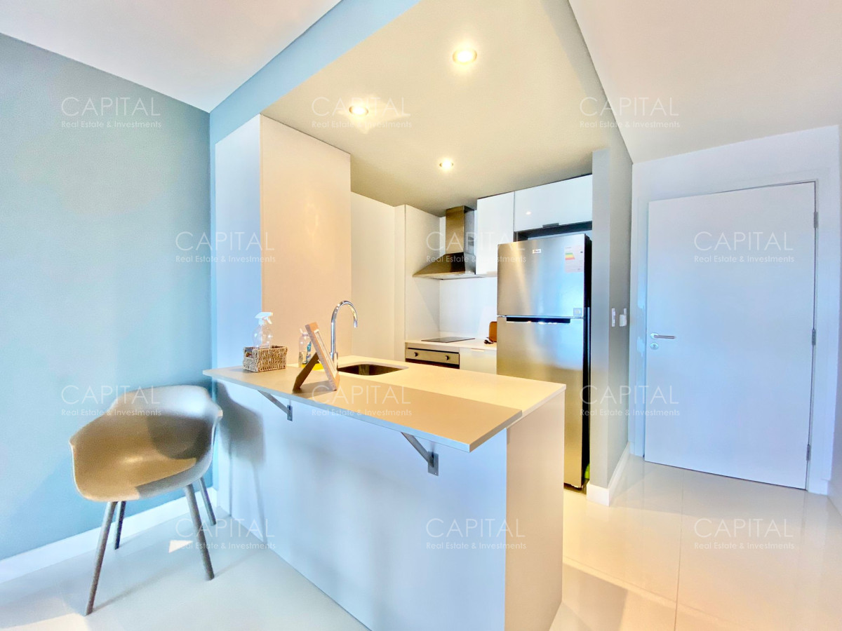 Apartamento ID.32665 - Alquiler anual de un dormitorio amoblado, Punta del Este 