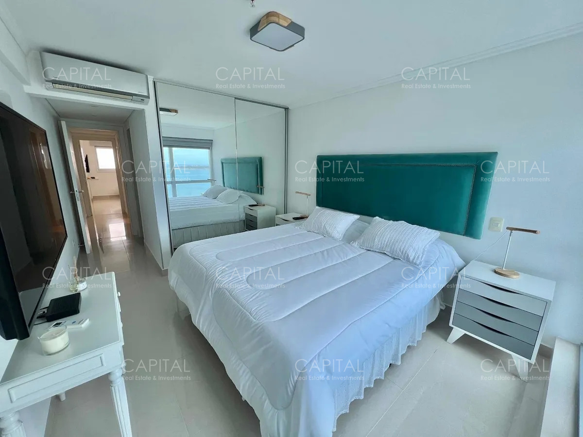 Apartamento ID.33479 - Apartamento en Miami Boulevard de dos dormitorios en venta, Punta del Este, Playa Mansa