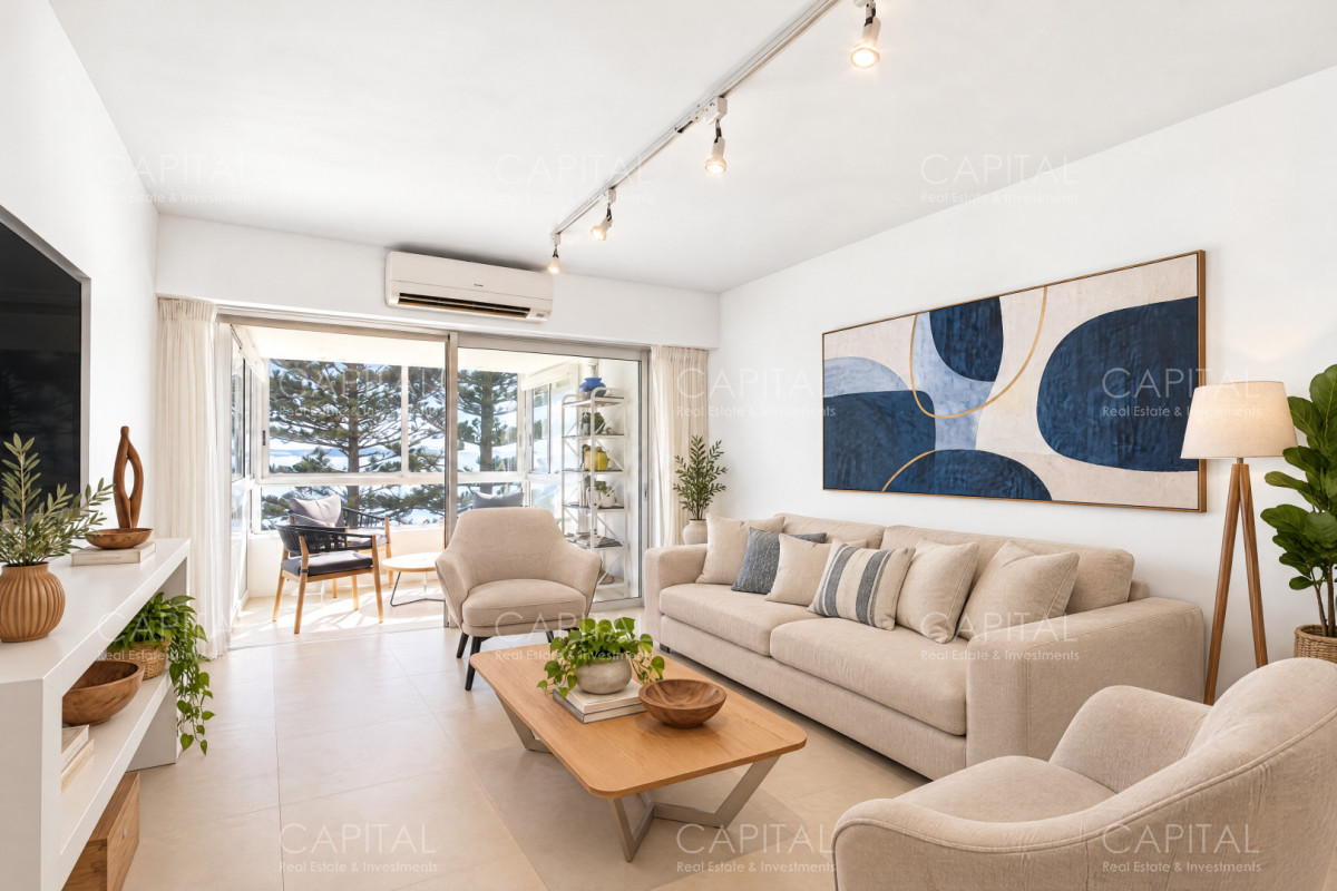 Apartamento ID.40971 - APARTAMENTO EN EDIFICIO MALECON RECICLADO 3 DORMITORIOS EN VENTA