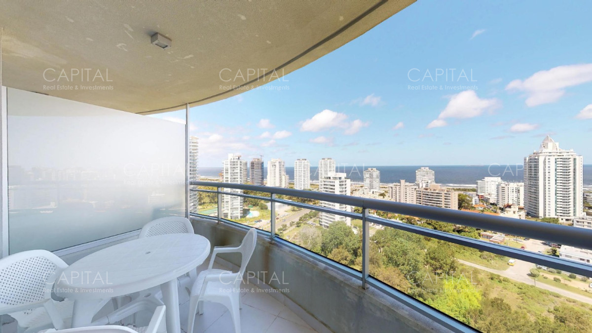 Apartamento ID.27416 - Apartamento dos dormitorios Ocean Drive Punta del Este, Mirando el Mar
