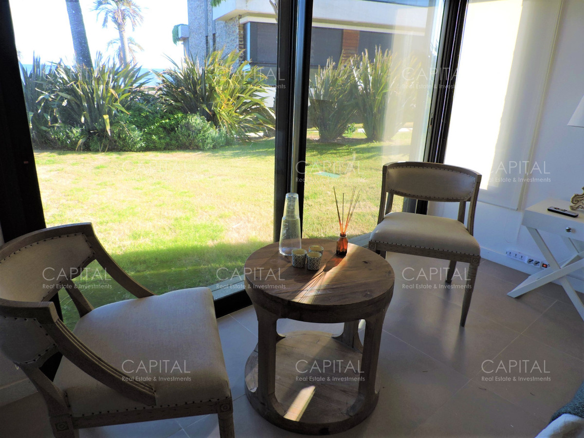 Apartamento ID.37063 - Selenza frente al mar en Manantiales con piscina y parrillero