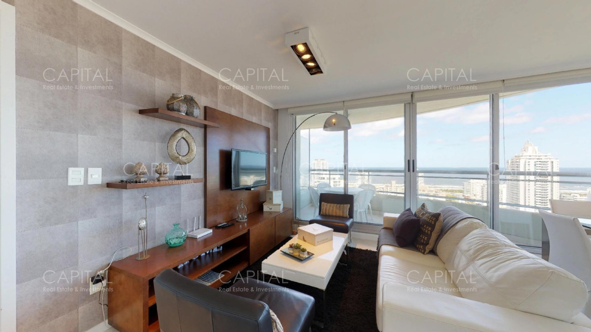 Apartamento ID.27416 - Apartamento dos dormitorios Ocean Drive Punta del Este, Mirando el Mar