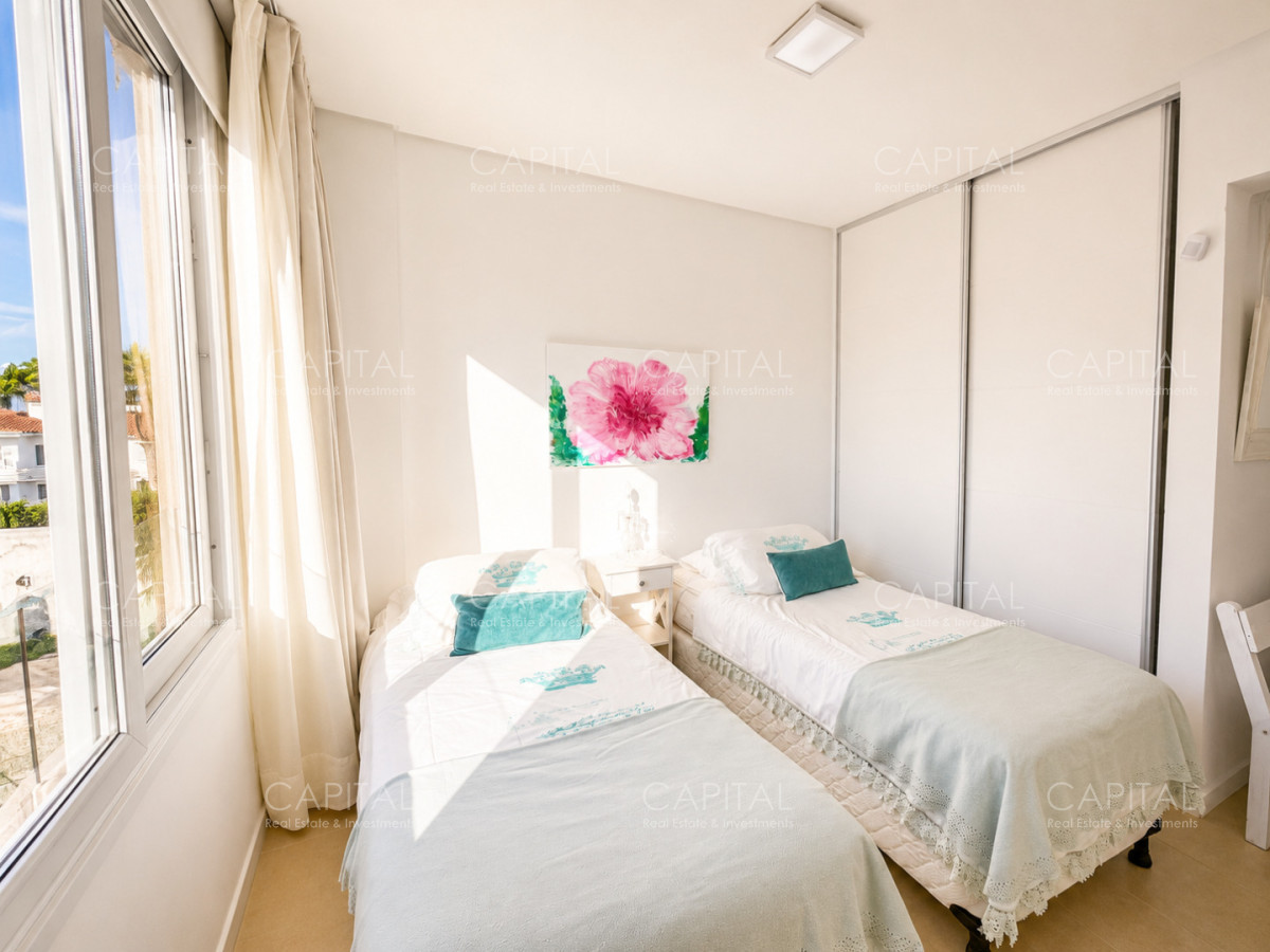 Apartamento ID.37131 - Palcos de Manantiales 3 dormitorios con parrillero y vista al mar