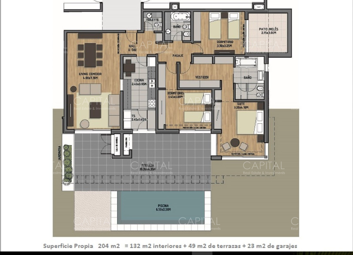 Apartamento ID.26802 - Departamento en Selenza Manantiales con jardin y piscina propia 