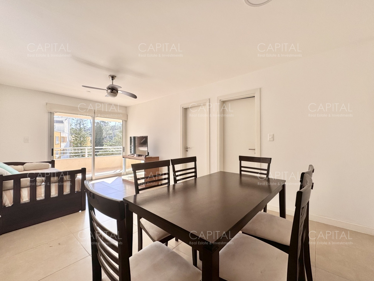 Apartamento ID.36334 - Apartamento de dos dormitorios con parrillero propio en venta, Punta del Este.
