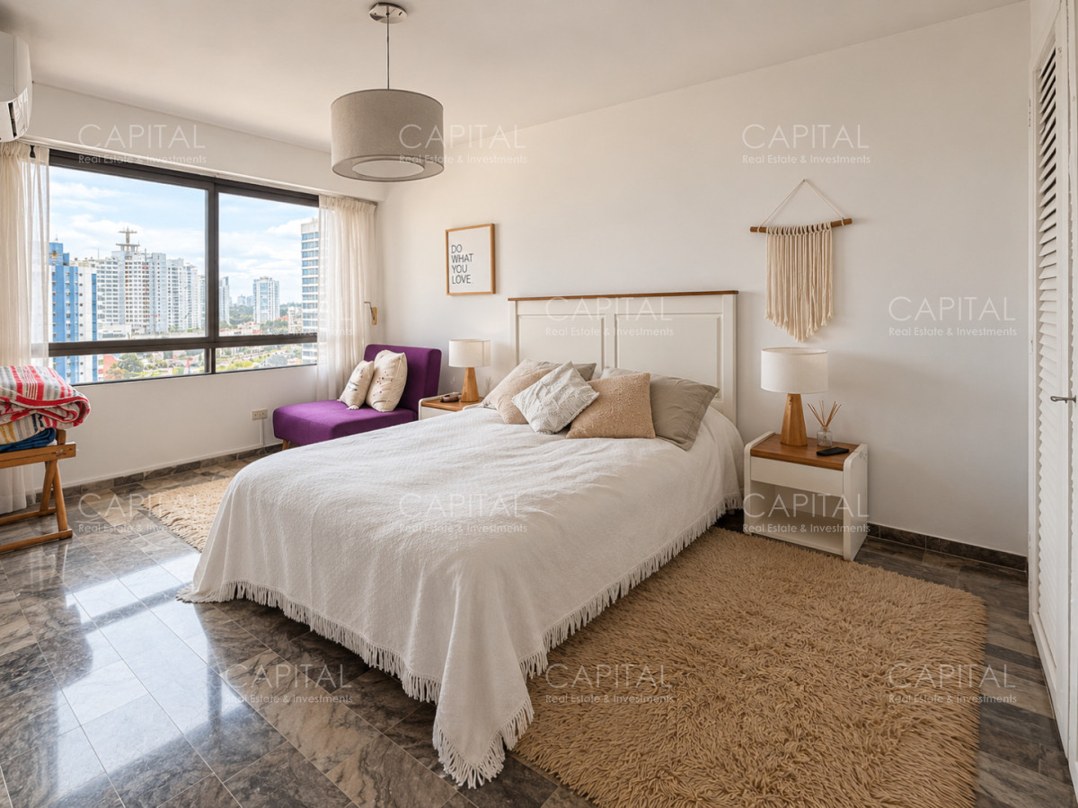 Apartamento de tres dormitorios de temporada con vista al mar, Punta del Este., photo 5