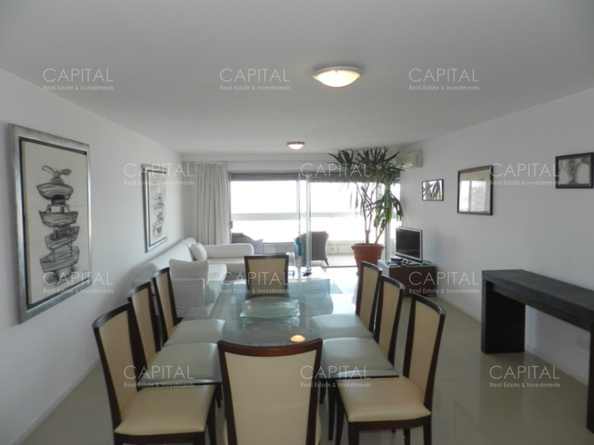 Apartamento Alquiler Punta del Este Torreon La Vista Cuatro Dormitorios, photo 3