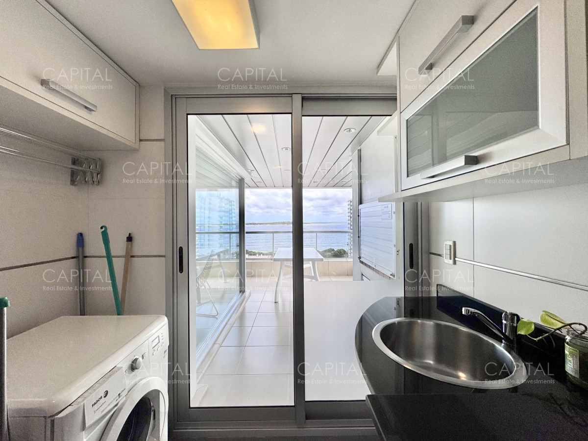 Apartamento ID.38165 - Apartamento de dos dormitorios en alquiler en playa mansa punta del este