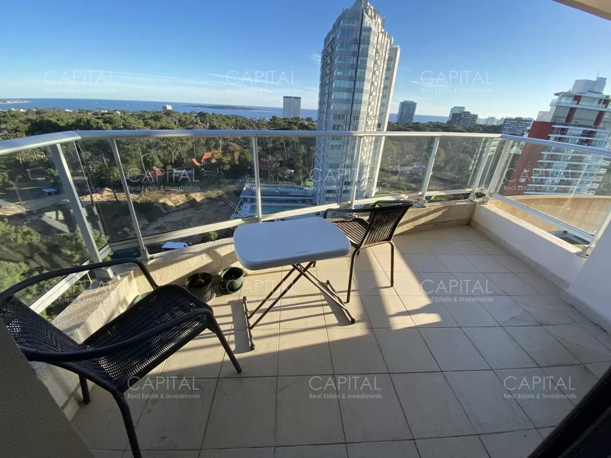 Apartamento ID.35212 - Apartamento en venta de un dormitorio con vista a Playa Mansa.