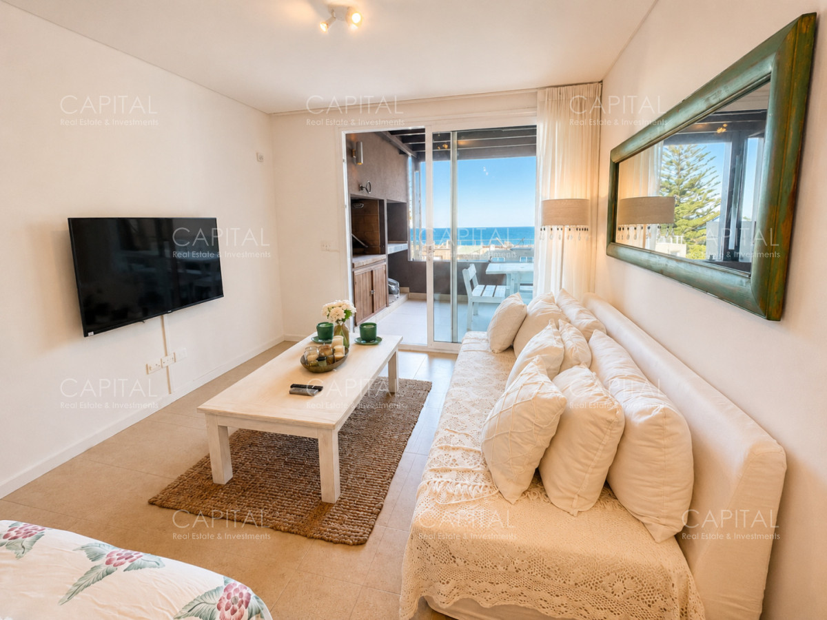 Apartamento ID.37131 - Palcos de Manantiales 3 dormitorios con parrillero y vista al mar