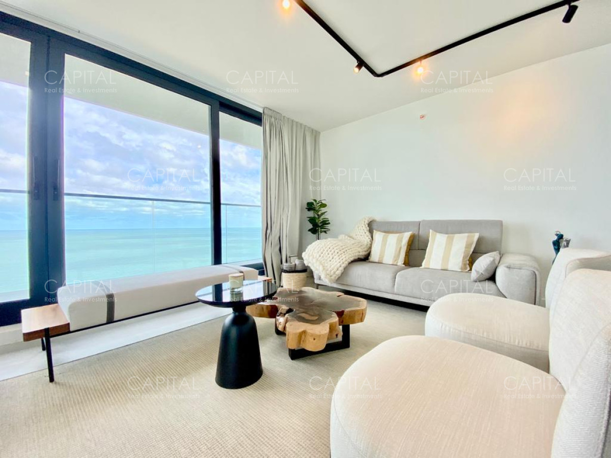 Apartamento ID.34588 - Venetian Punta Del Este Apartamento frente al mar de tres dormitorios mas dependencia en Venta