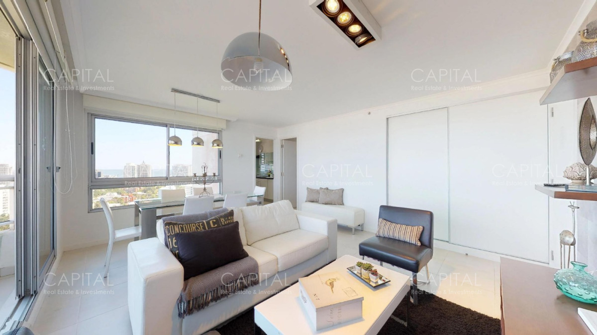 Apartamento ID.27416 - Apartamento dos dormitorios Ocean Drive Punta del Este, Mirando el Mar