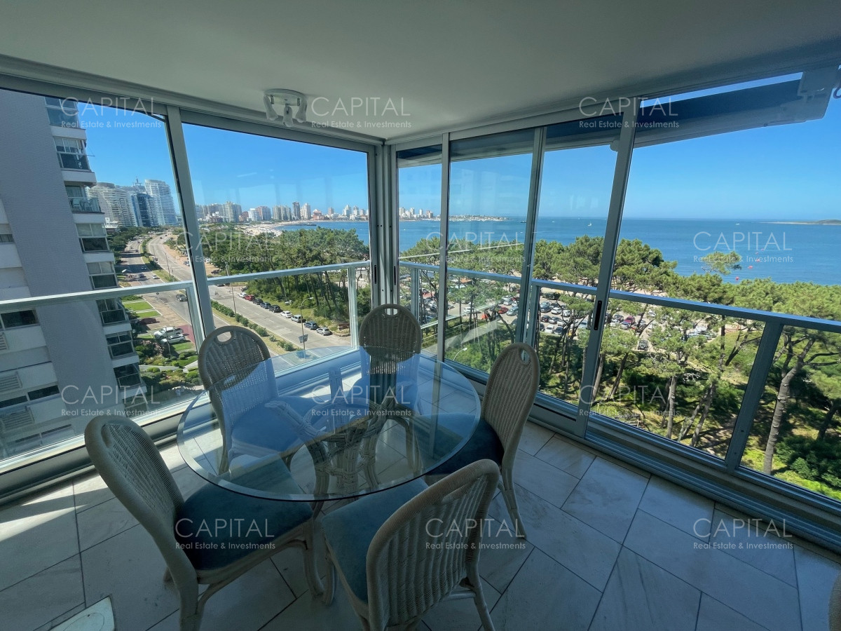 Apartamento ID.36605 - Excepcional semipiso Torre de Categoria frente a Playa Mansa