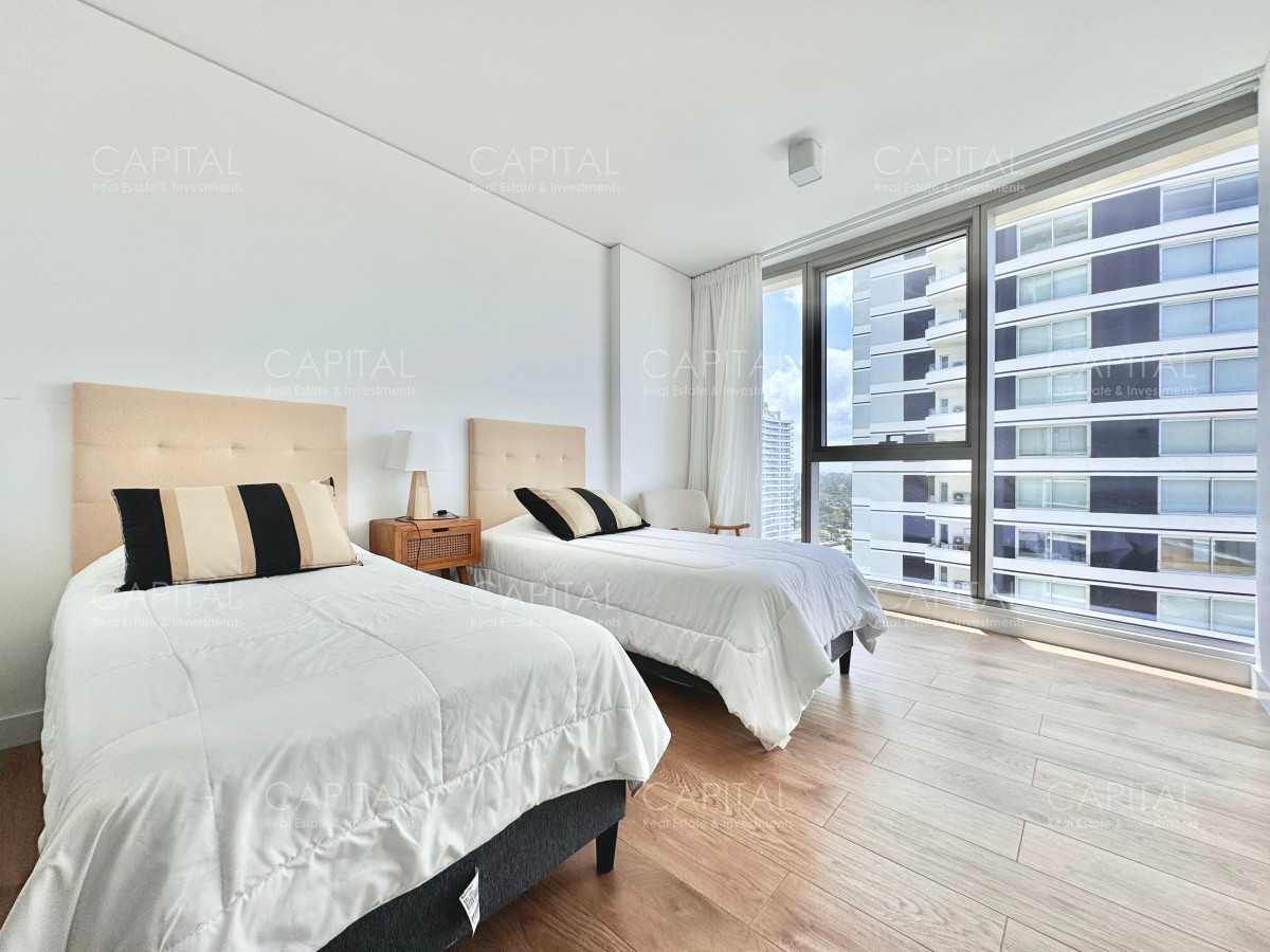 Apartamento ID.34282 - Trump Tower en Venta Apartamento primera linea de tres dormitorios en Playa Brava,Punta del Este  