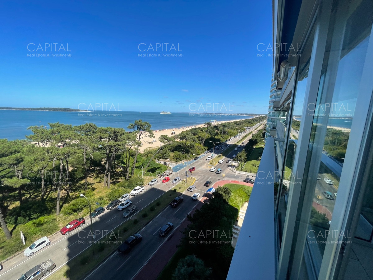 Apartamento ID.36605 - Excepcional semipiso Torre de Categoria frente a Playa Mansa