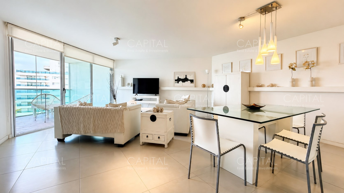 Apartamento ID.40472 - Excelente departamento 3 dormitorios con parrillero en Playa Brava
