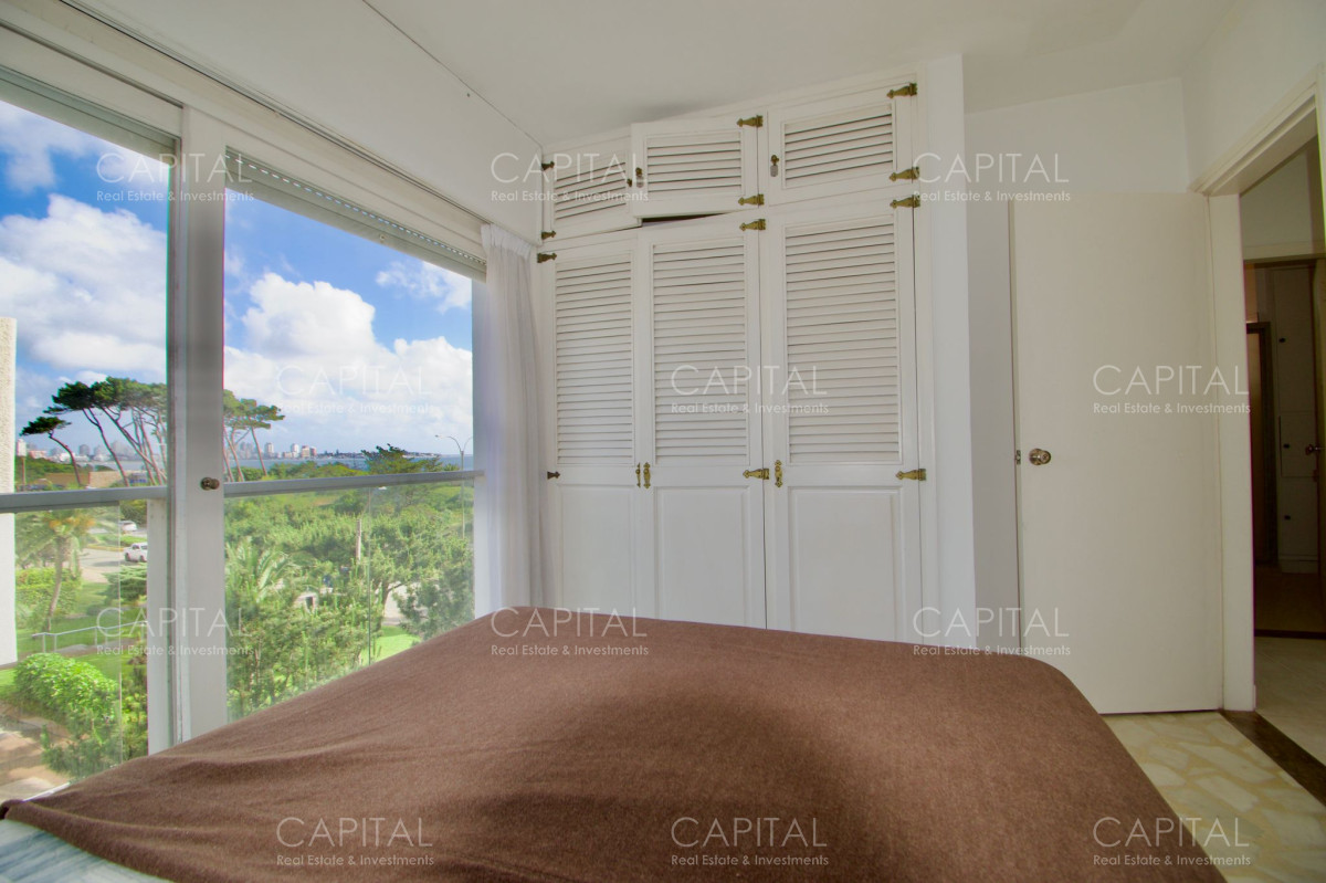 Apartamento ID.35503 - Apartamento de dos dormitorios con vista al mar en Playa Mansa