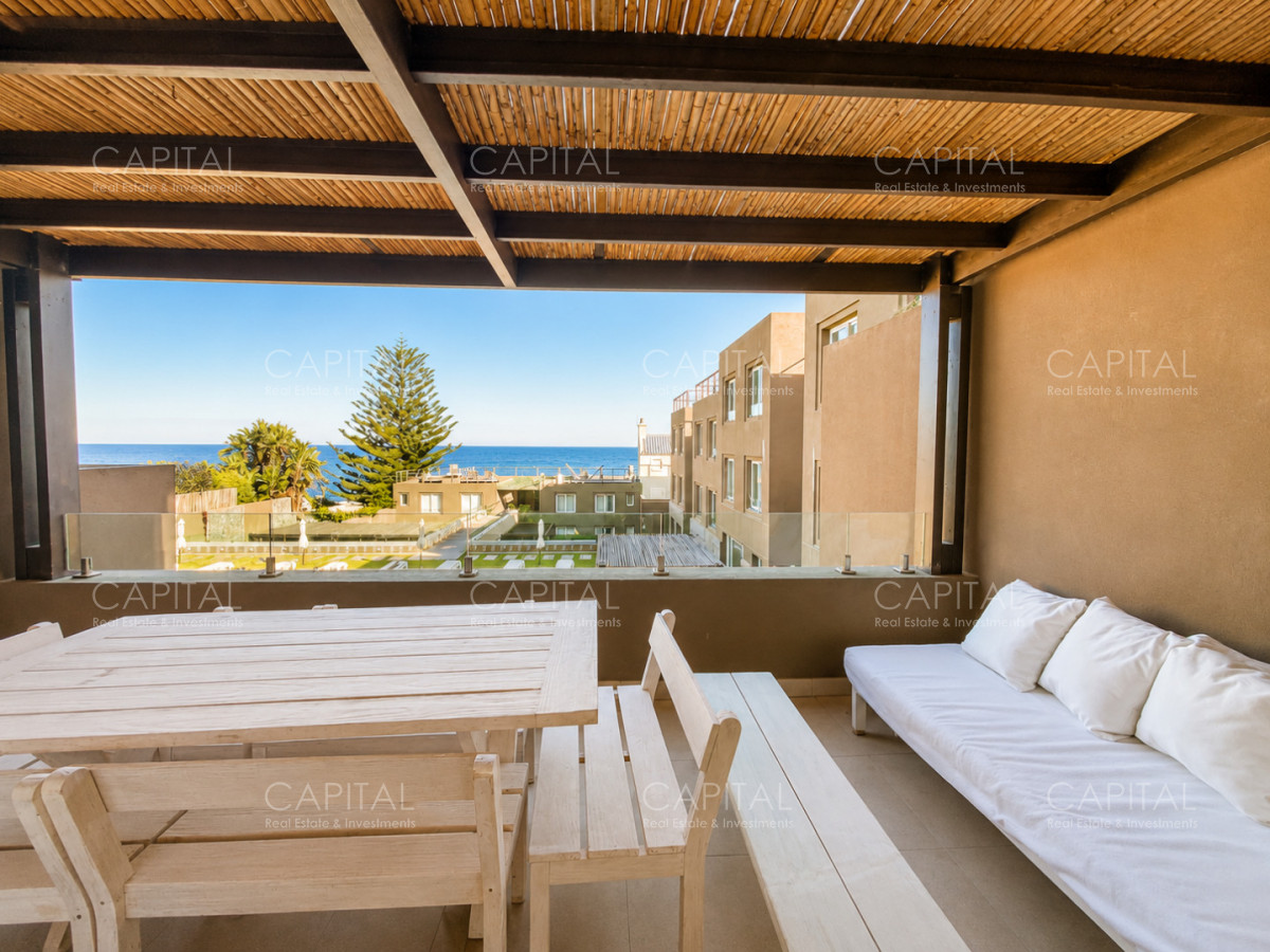 Apartamento ID.37131 - Palcos de Manantiales 3 dormitorios con parrillero y vista al mar