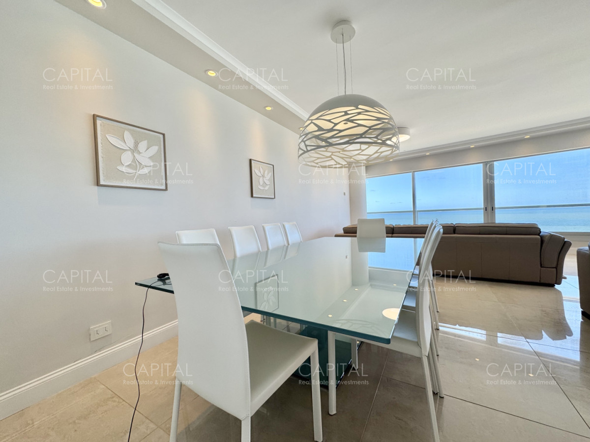 Apartamento ID.39295 - Le Parc esquinero piso alto en playa brava en venta