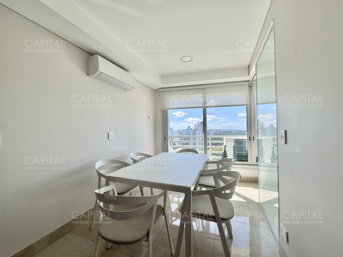 Apartamento ID.39295 - Le Parc esquinero piso alto en playa brava en venta