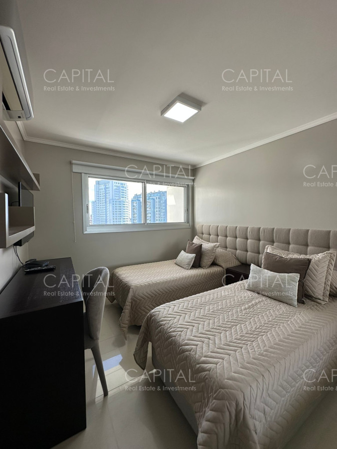 Apartamento ID.36886 - Apartamento en Venta de Tres Dormitorios en Playa Mansa Punta del  Este 