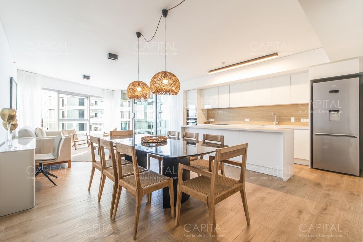 Apartamento ID.34062 - TRUMP TOWER Apartamento primera linea en Playa Brava, Punta del Este dos dormitorios en Alquiler Anual