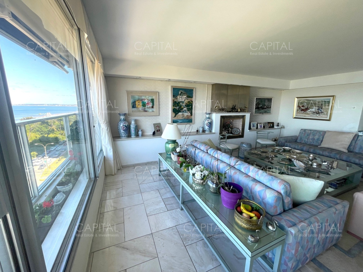 Apartamento ID.36605 - Excepcional semipiso Torre de Categoria frente a Playa Mansa