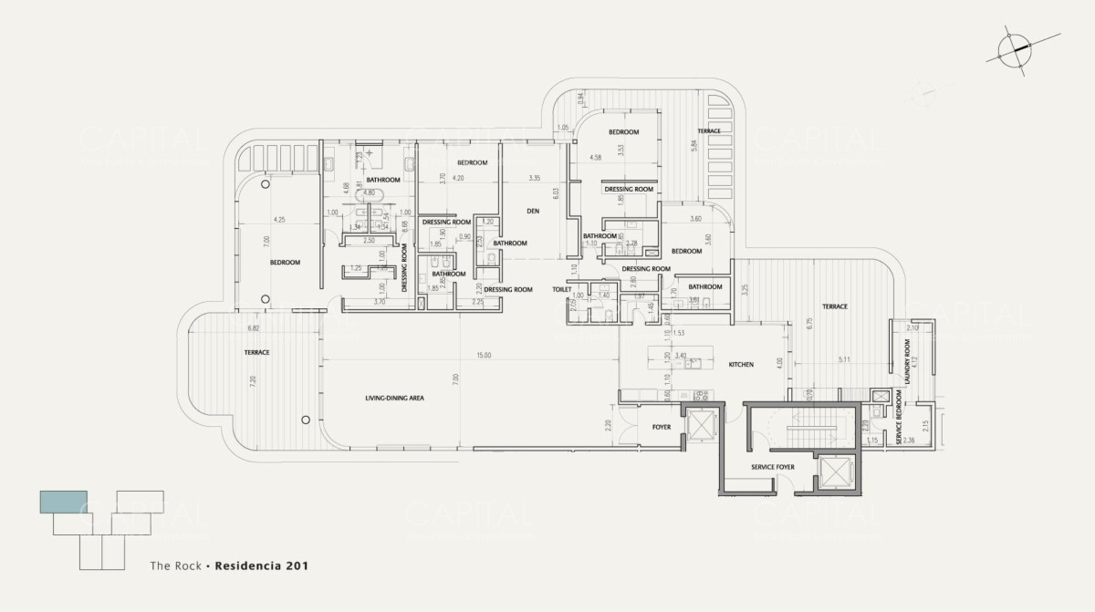 Apartamento ID.36871 - THE ROCK RESIDENCES APARTAMENTO EN VENTA PLAYA BRAVA, PUNTA DEL ESTE