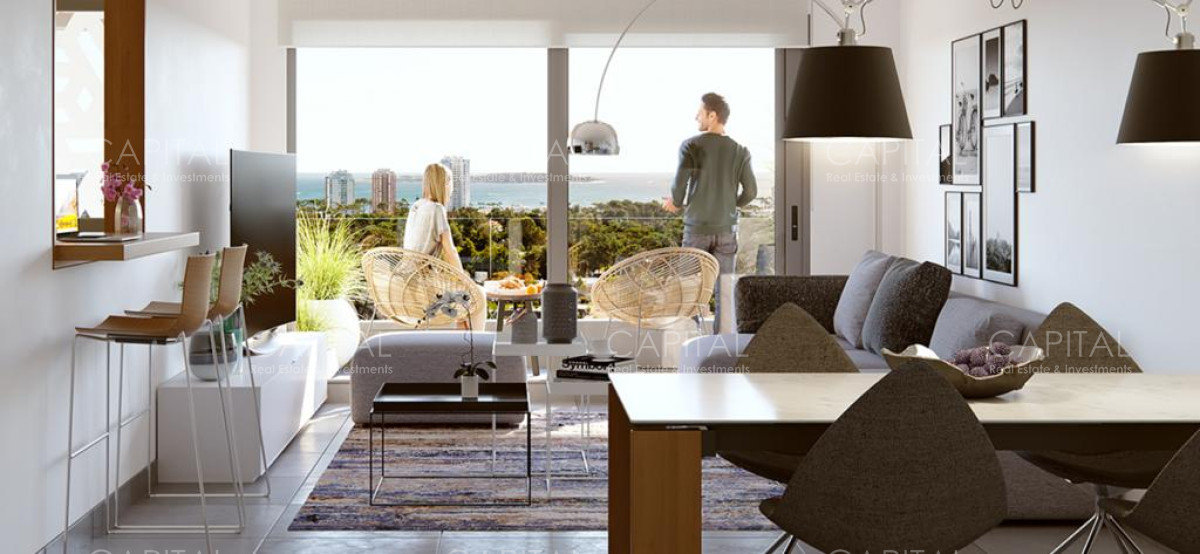 Apartamento ID.32650 - Venta departamento en Roosevelt en piso alto tres dormitorios tres baños Punta del Este