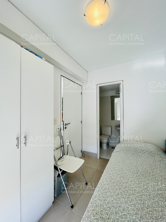 Apartamento ID.31416 - Le Parc Punta del Este de tres dormitorios más dependencia en torre de categoría sobre playa Brava, Punta del Este