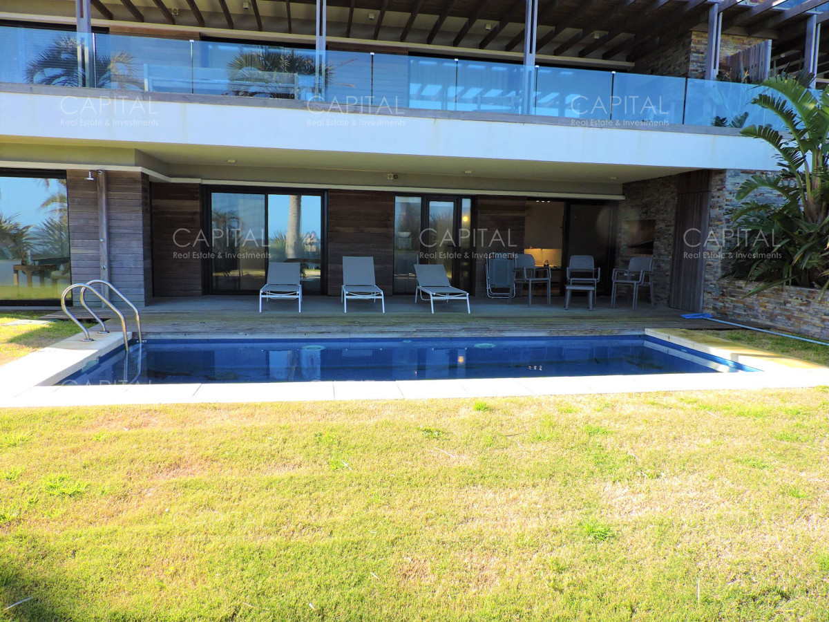 Apartamento ID.37063 - Selenza frente al mar en Manantiales con piscina y parrillero