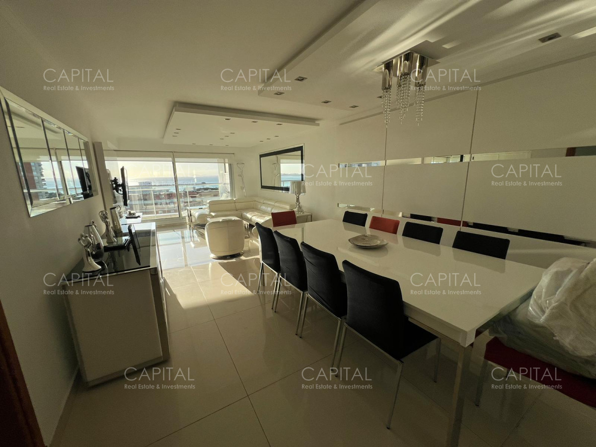 Apartamento ID.36884 - Apartamento en Venta de Tres Dormitorios en Playa Mansa,  Punta del  Este 