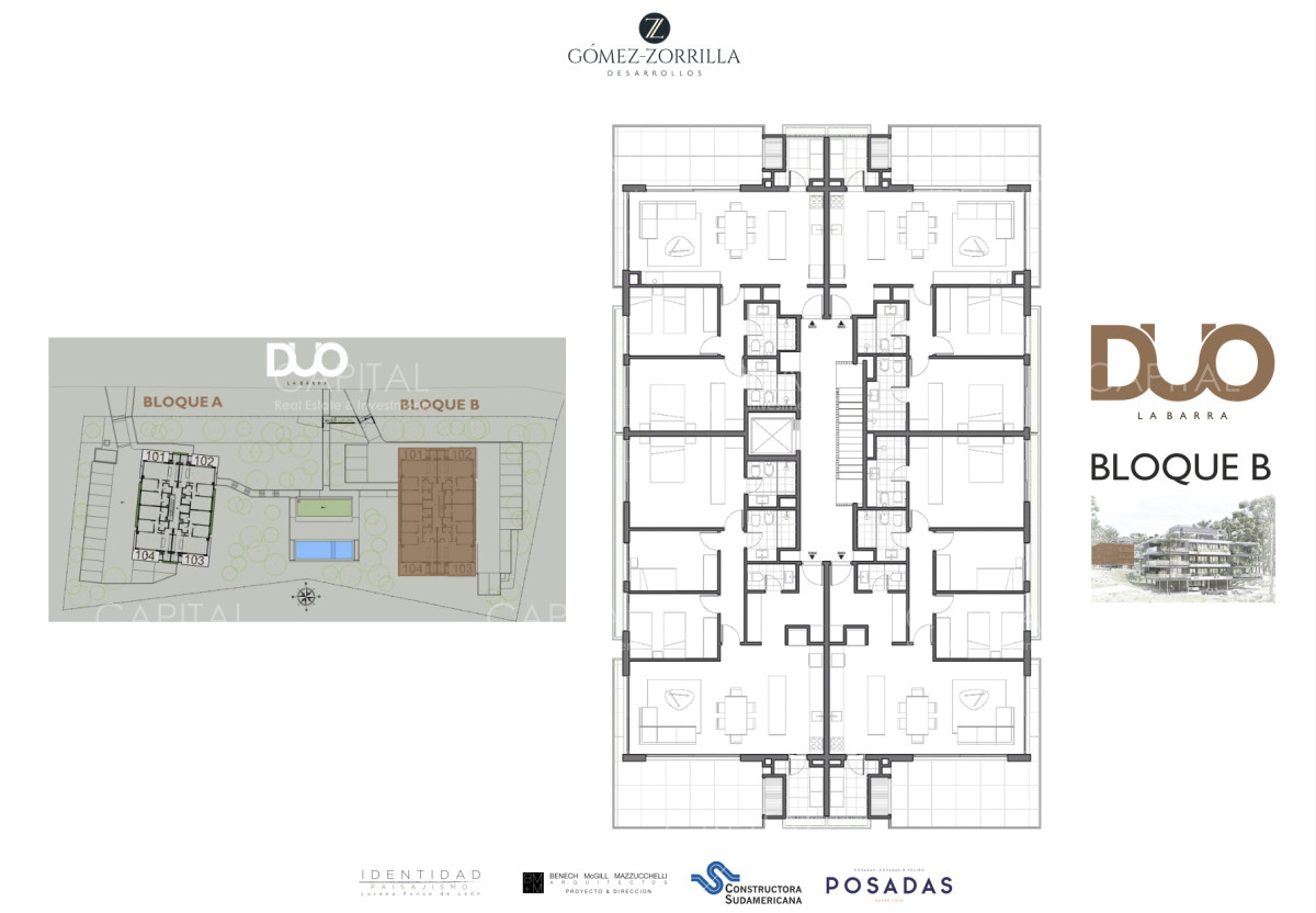 Apartamento ID.37983 - DUO Proyecto en La Barra ideal para vivir todo el año