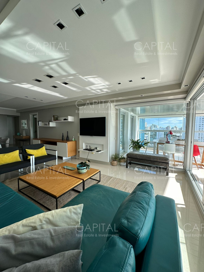 Apartamento ID.36886 - Apartamento en Venta de Tres Dormitorios en Playa Mansa Punta del  Este 
