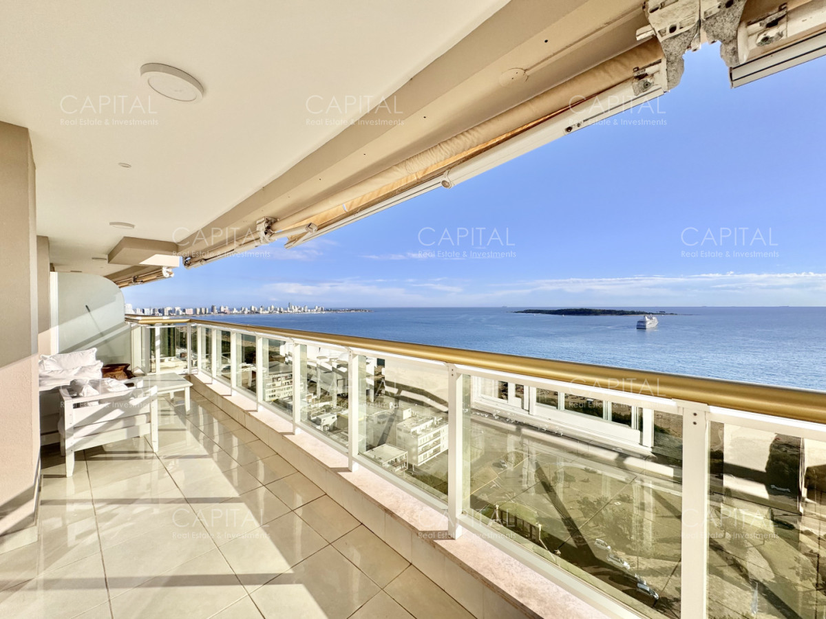 Apartamento ID.39811 - Apartamento Unificado en venta, Torre Le Jardin, Playa Mansa, Punta del Este.