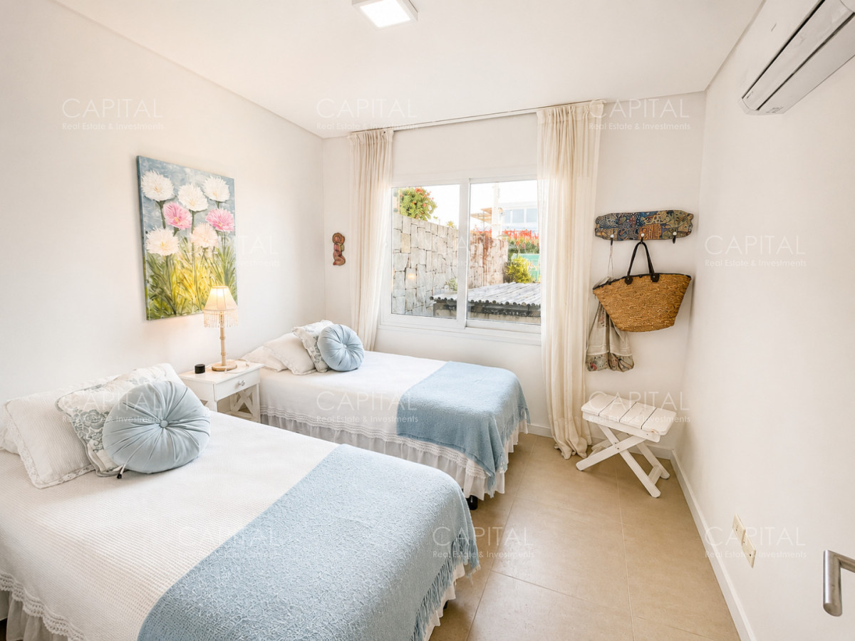 Apartamento ID.37131 - Palcos de Manantiales 3 dormitorios con parrillero y vista al mar