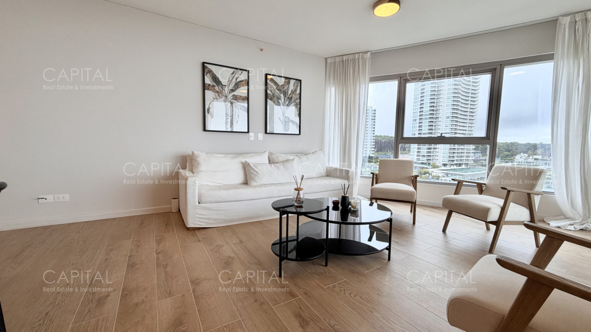 Apartamento ID.38144 - Trump Tower de 2 dormitorios en Alquiler Anual.