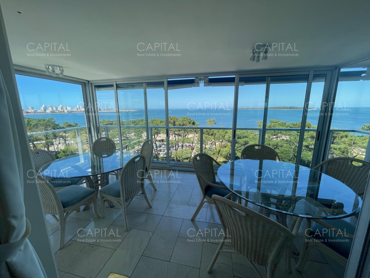 Apartamento ID.36605 - Excepcional semipiso Torre de Categoria frente a Playa Mansa