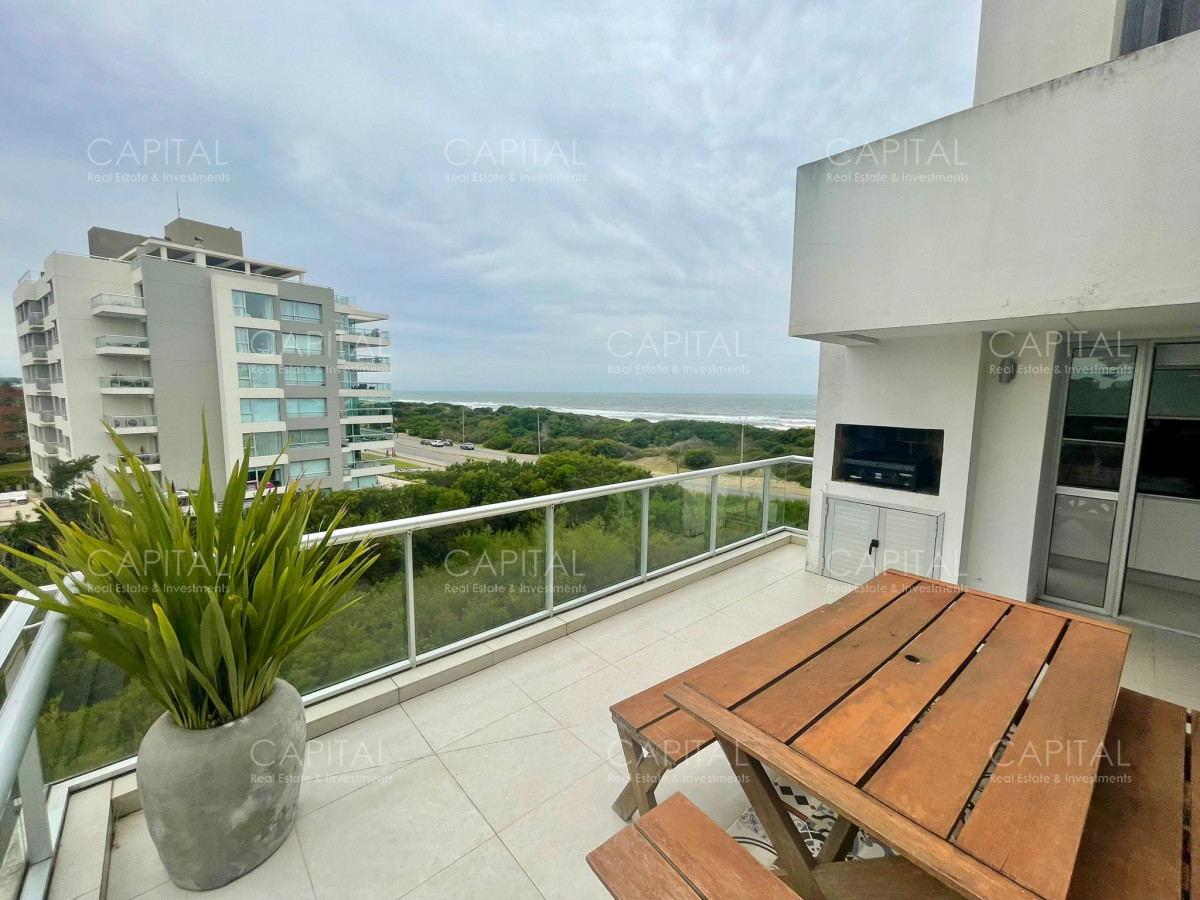 Apartamento ID.25016 - Penthouse frente a Playa Brava en Rincón del Indio 