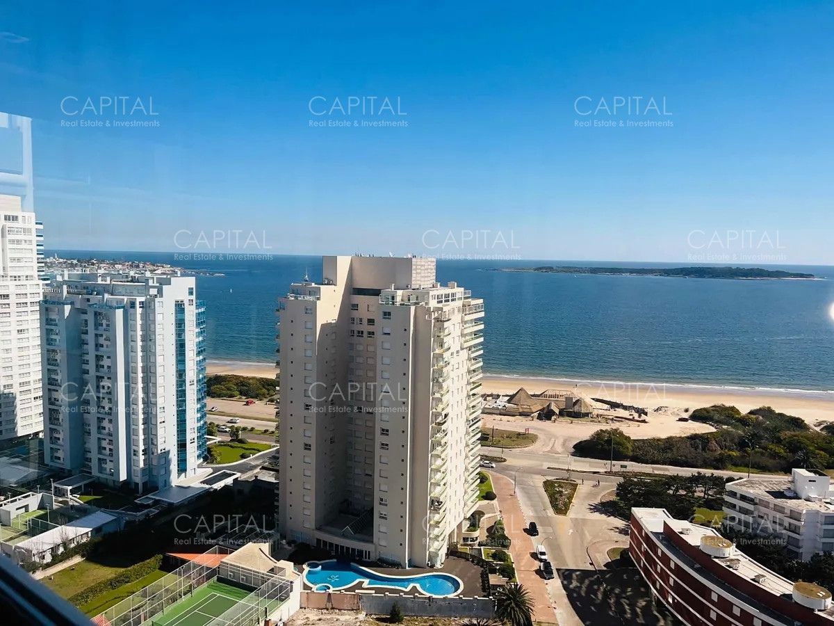 Apartamento ID.33479 - Apartamento en Miami Boulevard de dos dormitorios en venta, Punta del Este, Playa Mansa