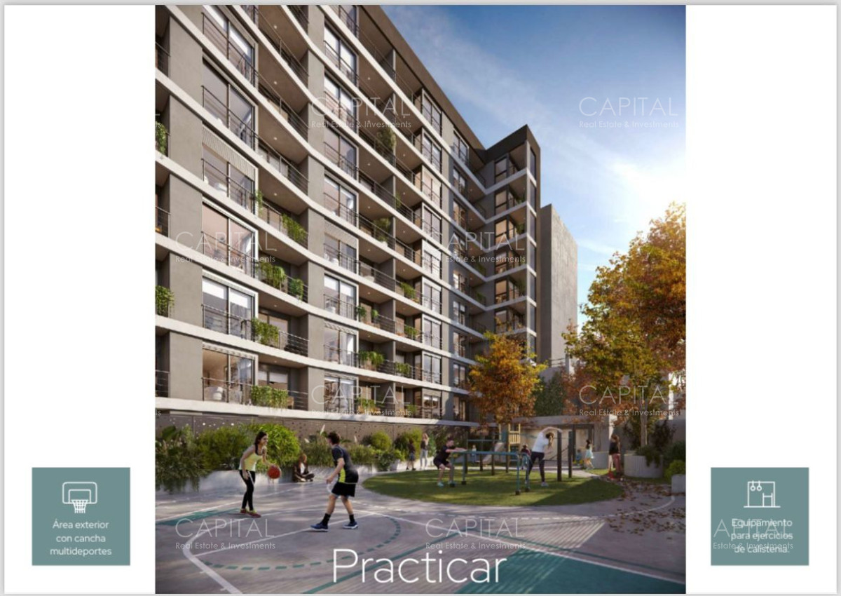 Apartamento ID.40371 - Met City, apartamento de un dormitorio en venta en zona centrica de Montevideo.