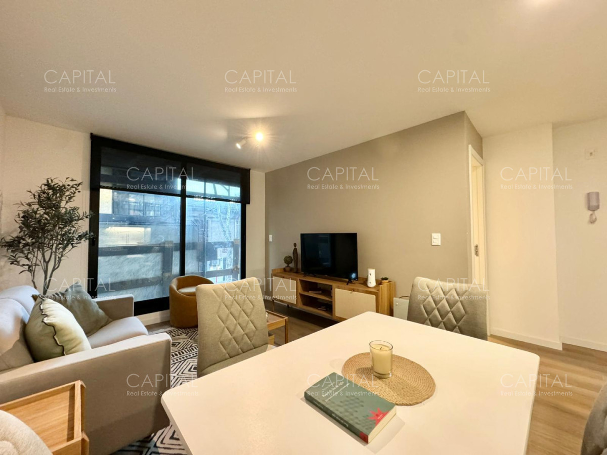 Apartamento ID.40397 - Apartamento en pozo de un dormitorio en piso alto ubicado en el centro de Montevideo.